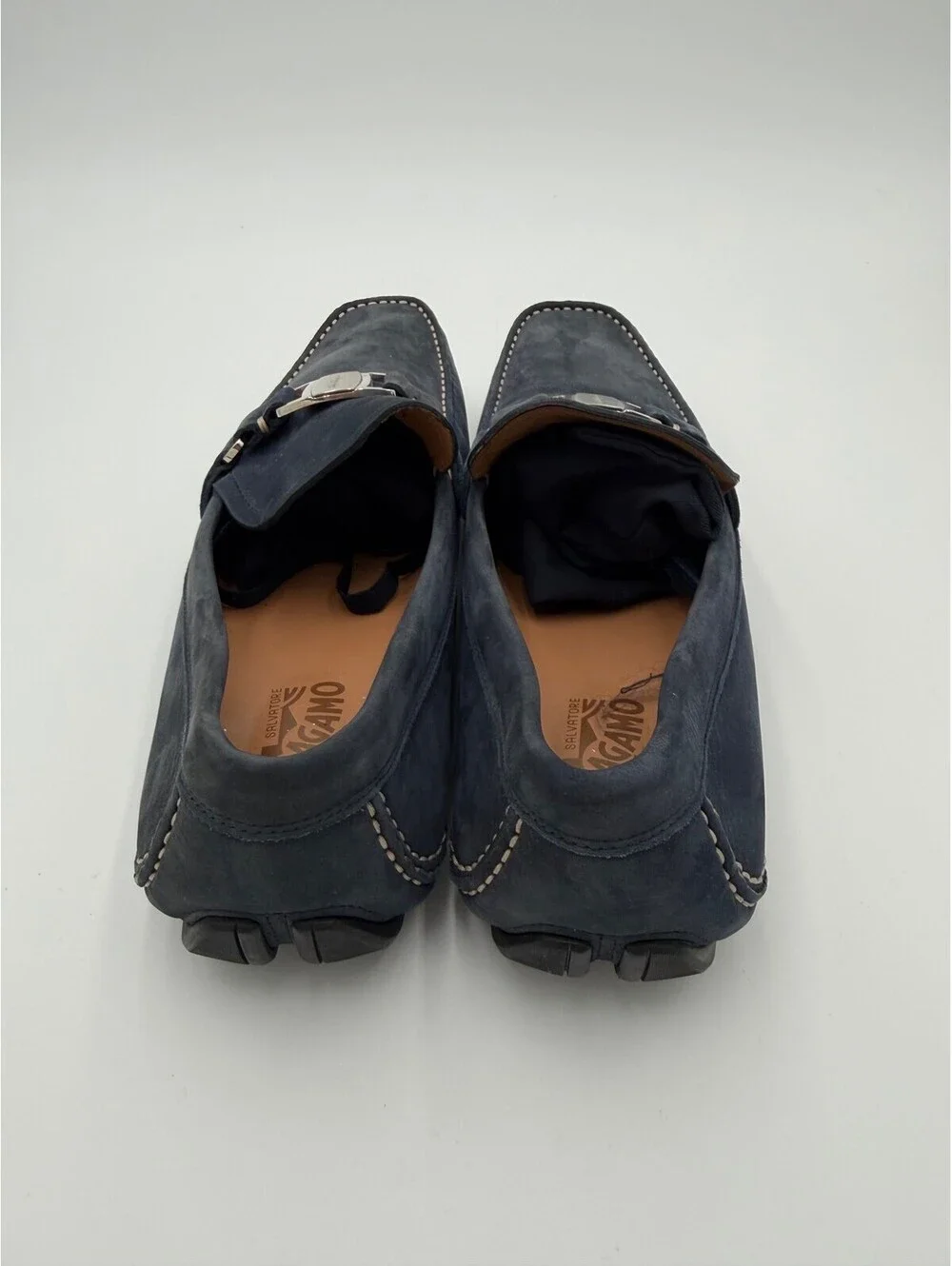 Salvatore Ferragamo Gancini Driving Loafers Size 11/44